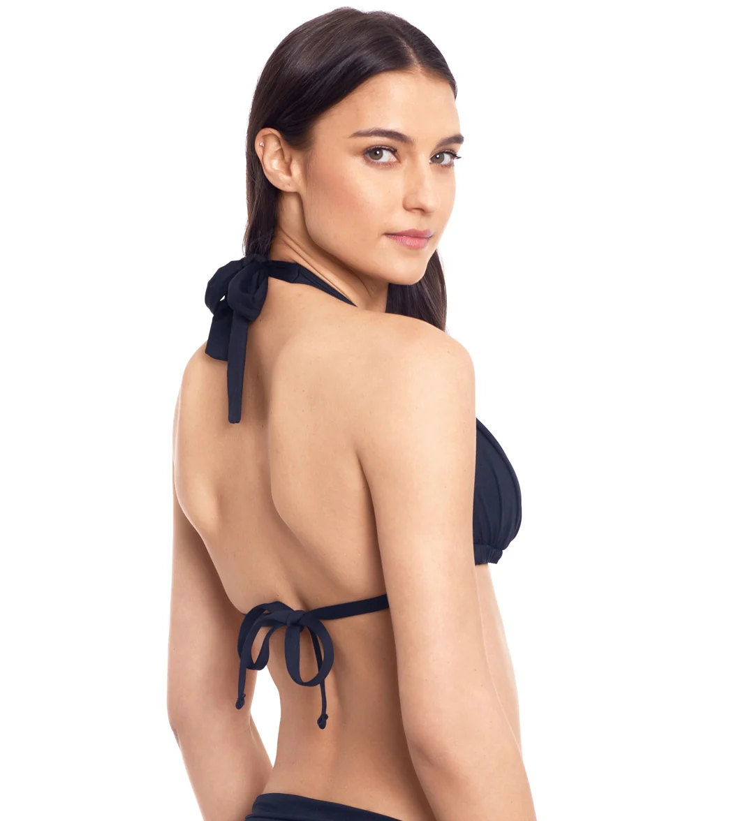 Lauren Ralph Lauren Beach Club Solids Slider Bikini Top - Image 35