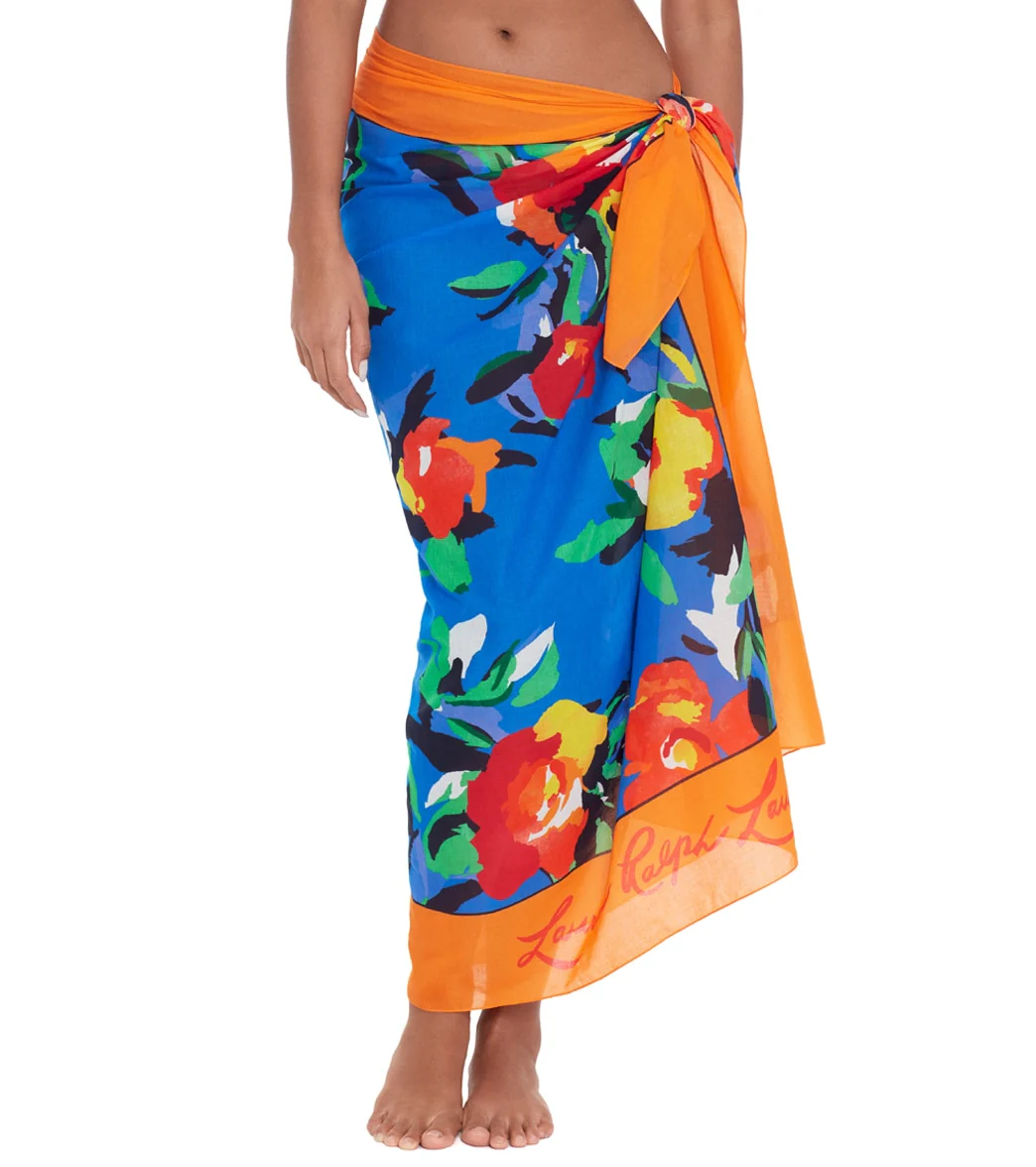 Lauren Ralph Lauren Bold Abstract Border Pareo - Image 8