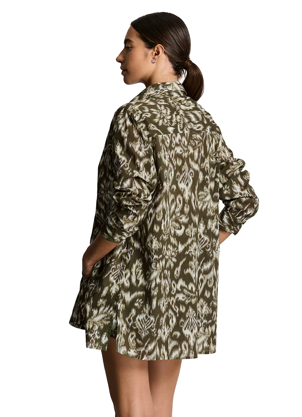 Lauren Ralph Lauren Women's Artisan Warp Floral Printed Shirt & Short Set - Image 4