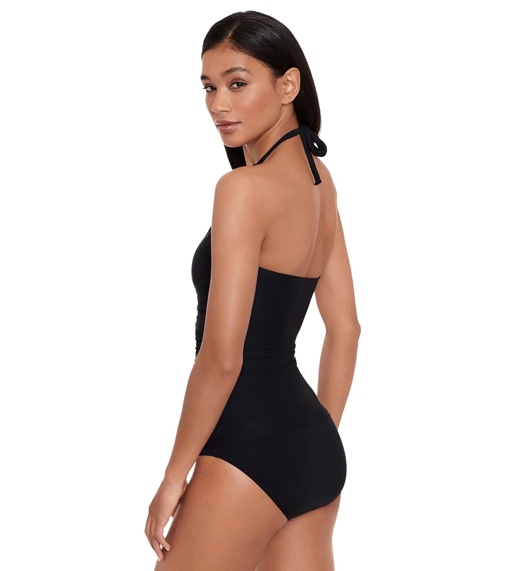 Lauren Ralph Lauren Women's Beach Club High Neck Tankini Top - Image 2