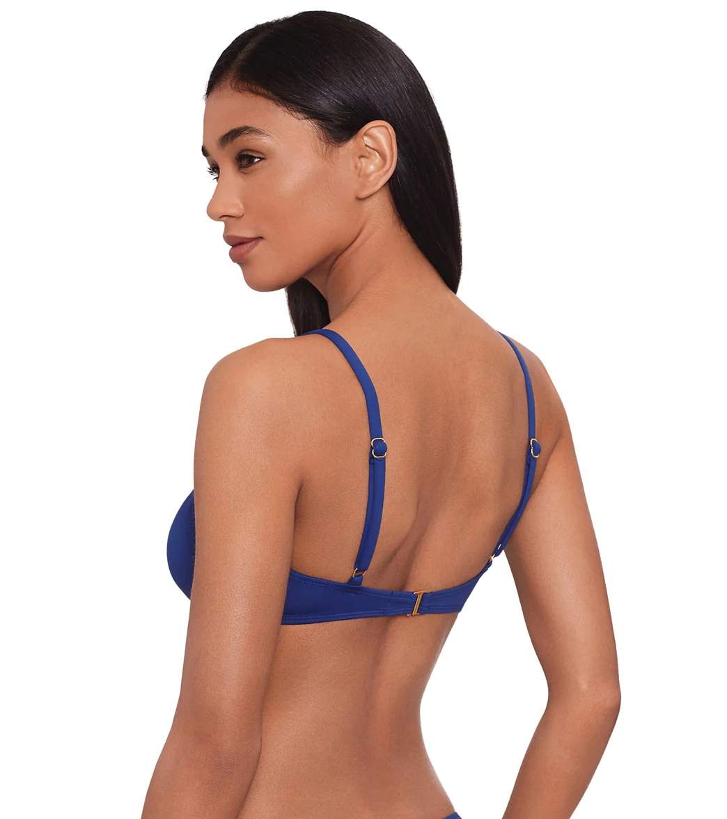 Lauren Ralph Lauren Women's Beach Club Scoop Underwire Bikini Top - Image 2
