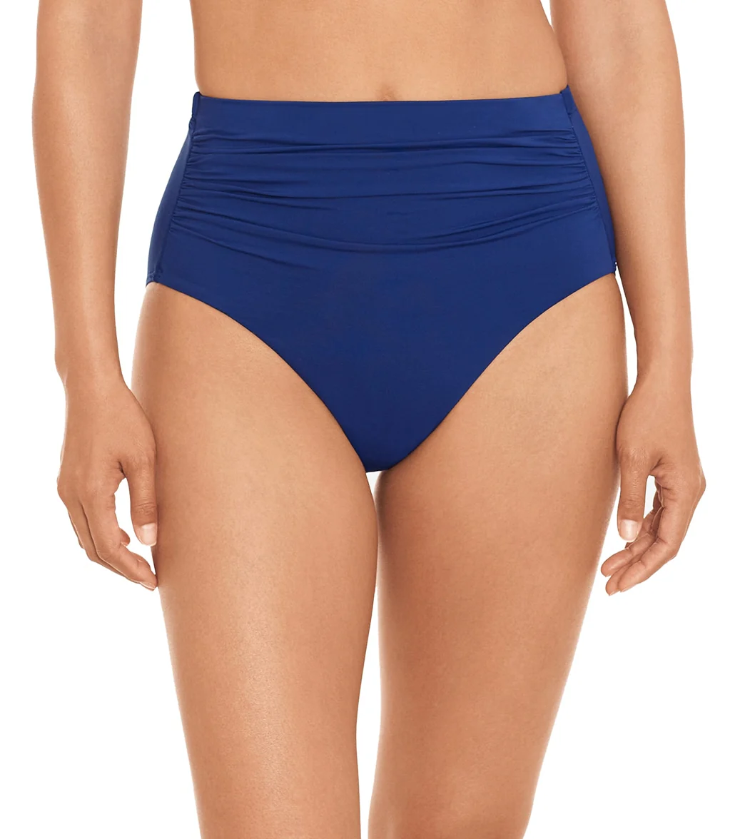 Lauren Ralph Lauren Women's Beach Club Solids High Waist Bikini Bottom - Image 13