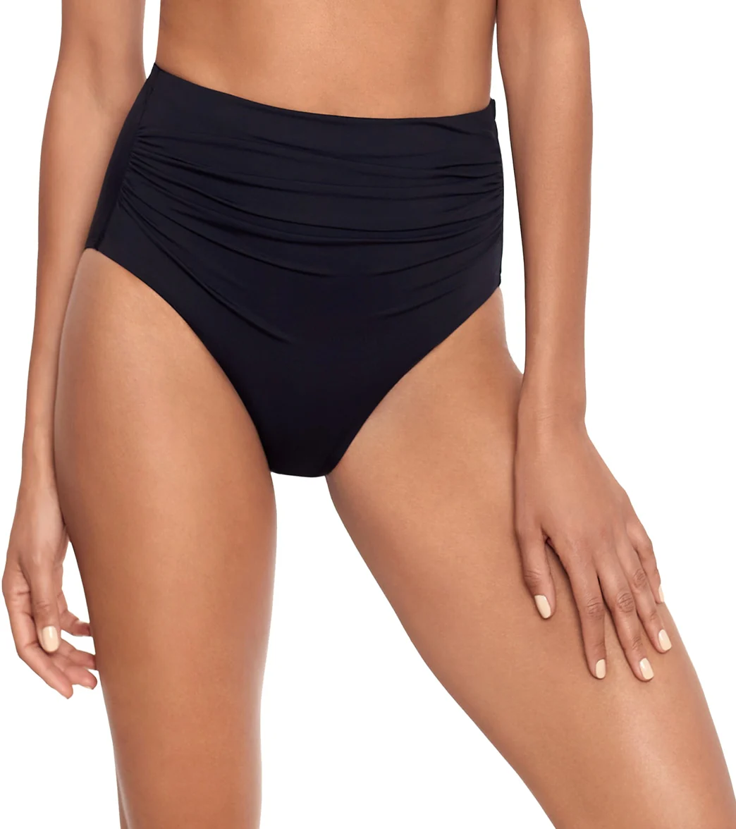Lauren Ralph Lauren Women's Beach Club Solids High Waist Bikini Bottom - Image 23