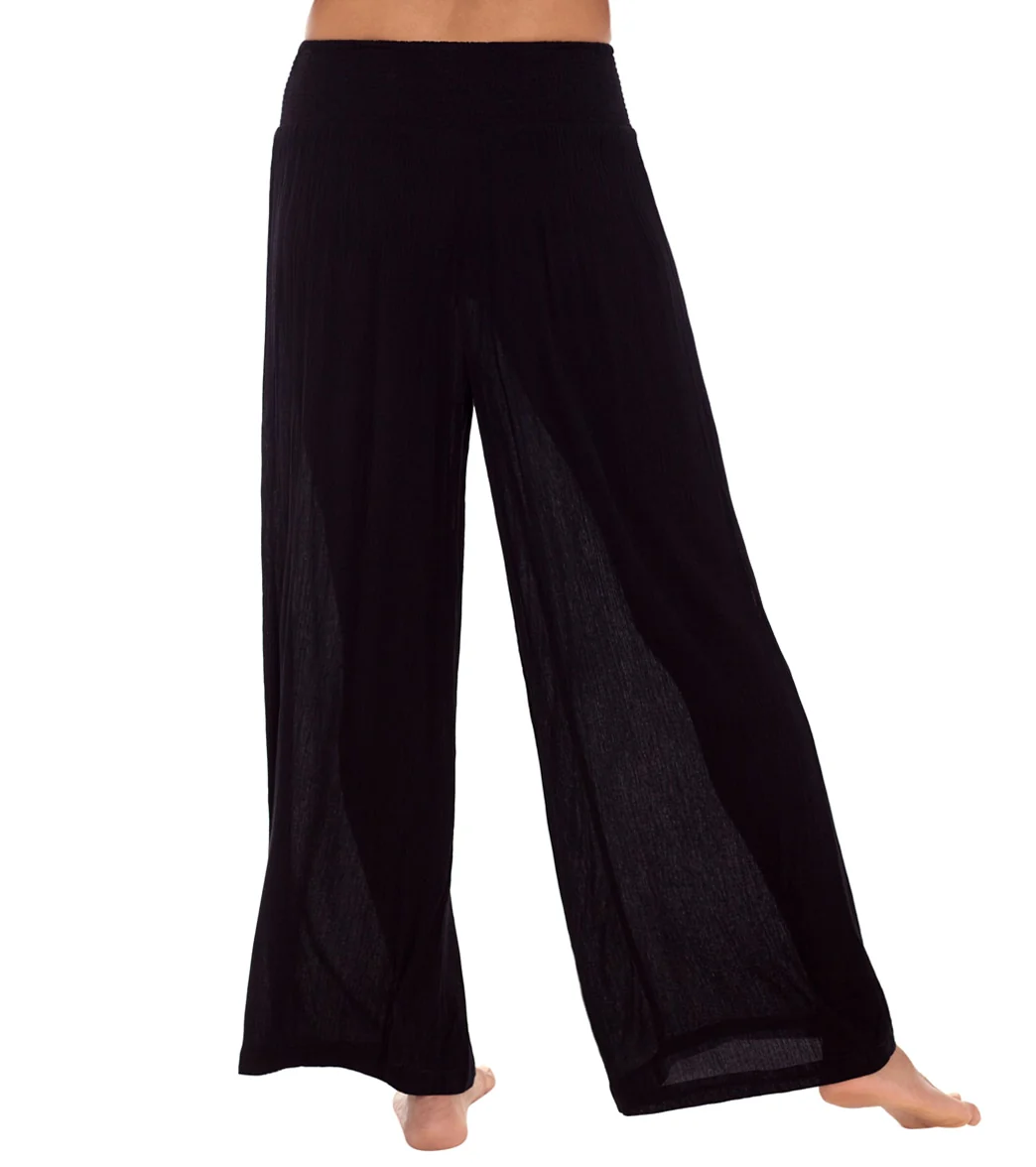 Lauren Ralph Lauren Women's Crinkle Rayon Cover Up Pant - Image 14
