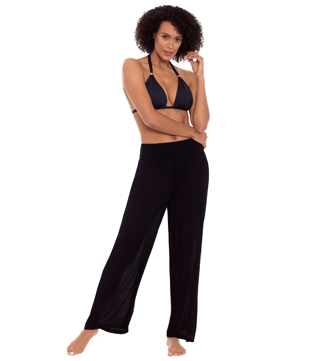 Lauren Ralph Lauren Women's Crinkle Rayon Cover Up Pant - Image 15