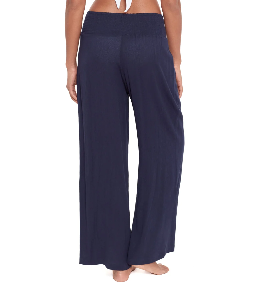 Lauren Ralph Lauren Women's Crinkle Rayon Cover Up Pant - Image 3