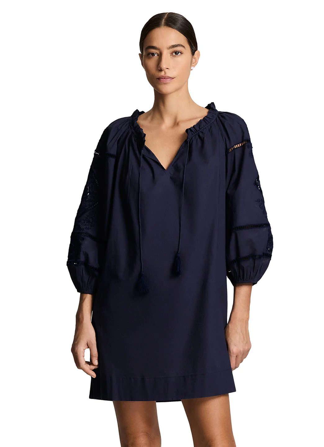 Lauren Ralph Lauren Women's Embroidered Beach Dress Cover Up