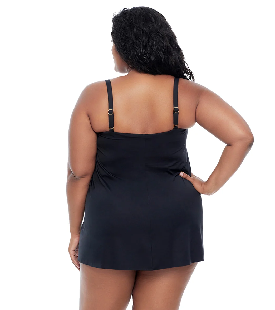 Lauren Ralph Lauren Women's Plus Size Beach Club Flyaway One Piece Swimsuit - Image 3