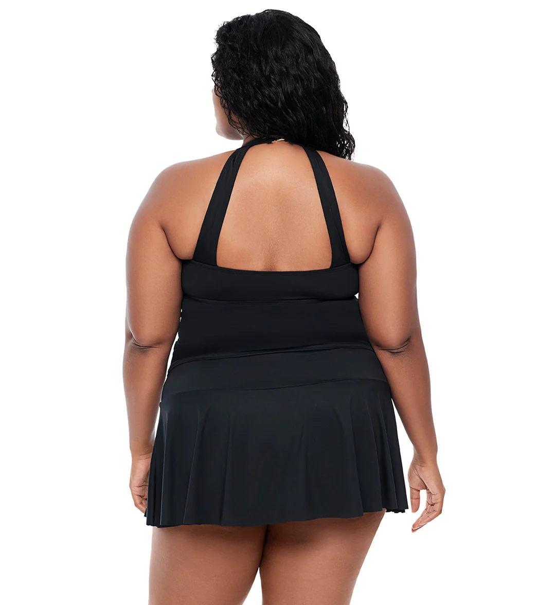 Lauren Ralph Lauren Women's Plus Size Beach Club Tankini Top - Image 13