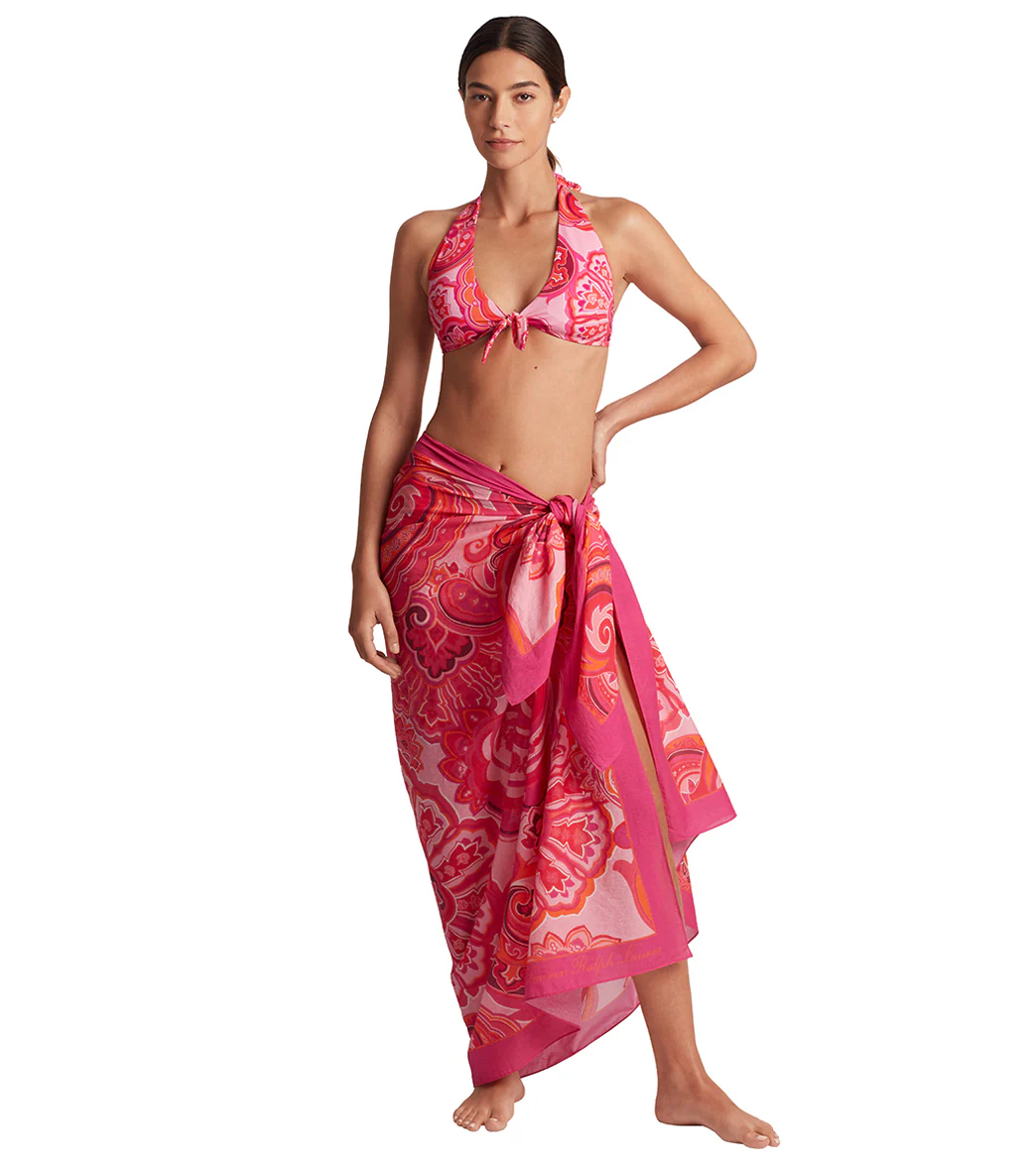 Lauren Ralph Lauren Women's Provence Paisley Border Pareo - Image 4