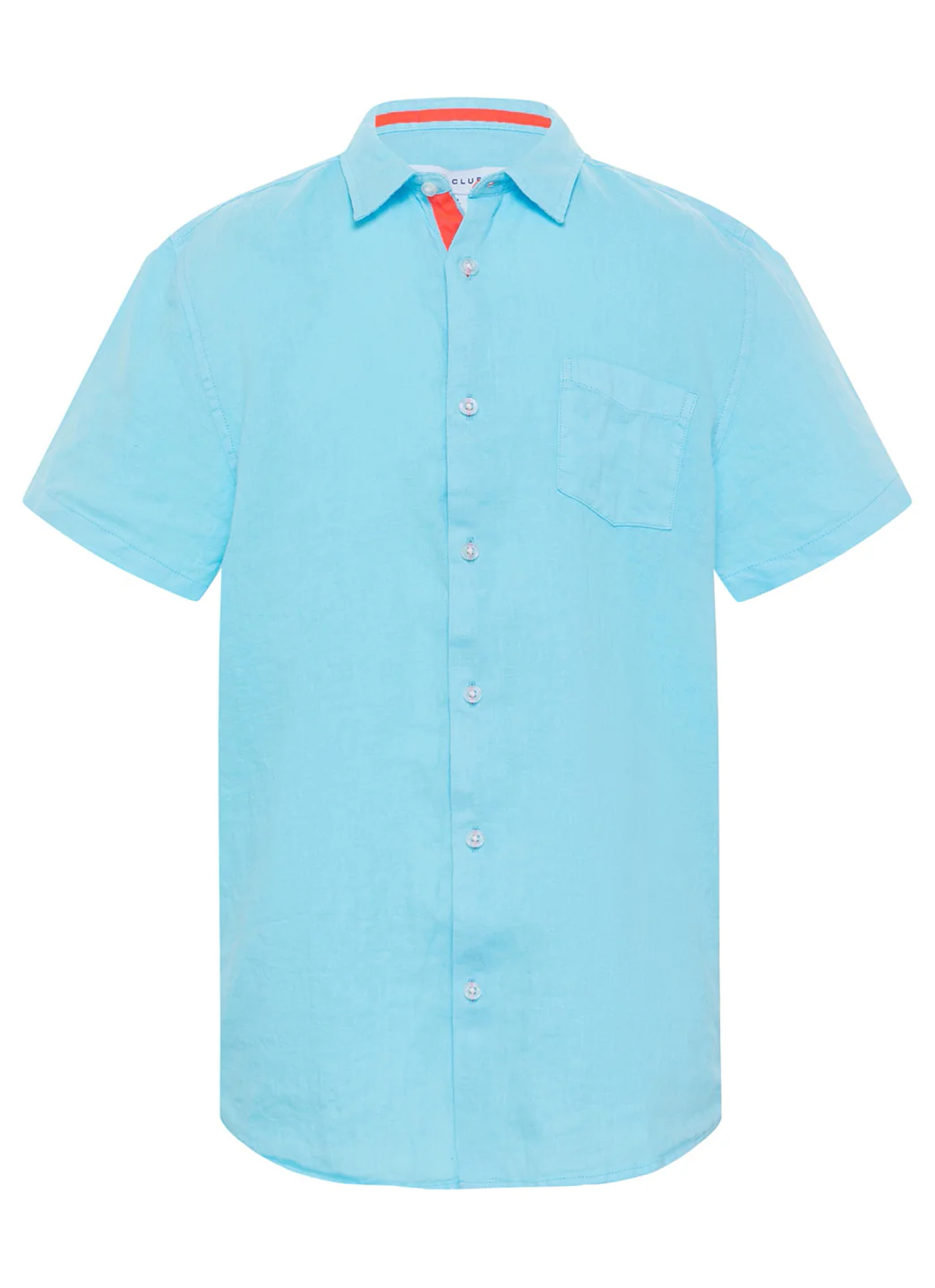 LE CLUB Boys' Peter Linen Short Sleeve Shirt (Toddler, Little Kid, Big Kid) - Image 4
