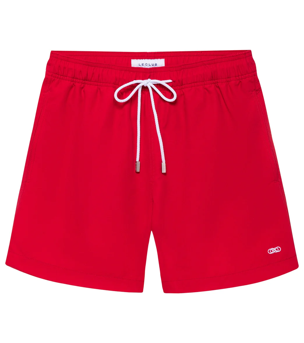 LE CLUB Men's Classic Swim Trunks