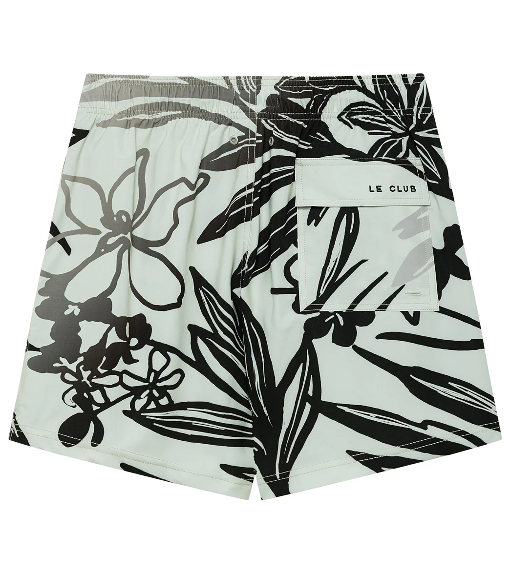 LE CLUB Men's Raven Stretch Swim Trunks - Image 2