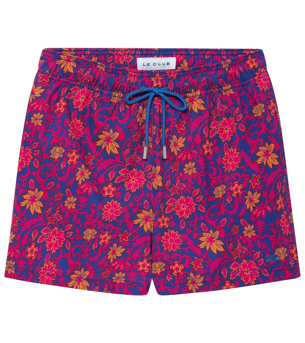LE CLUB Men's Royale Short Stretch Swim Trunks - Image 5