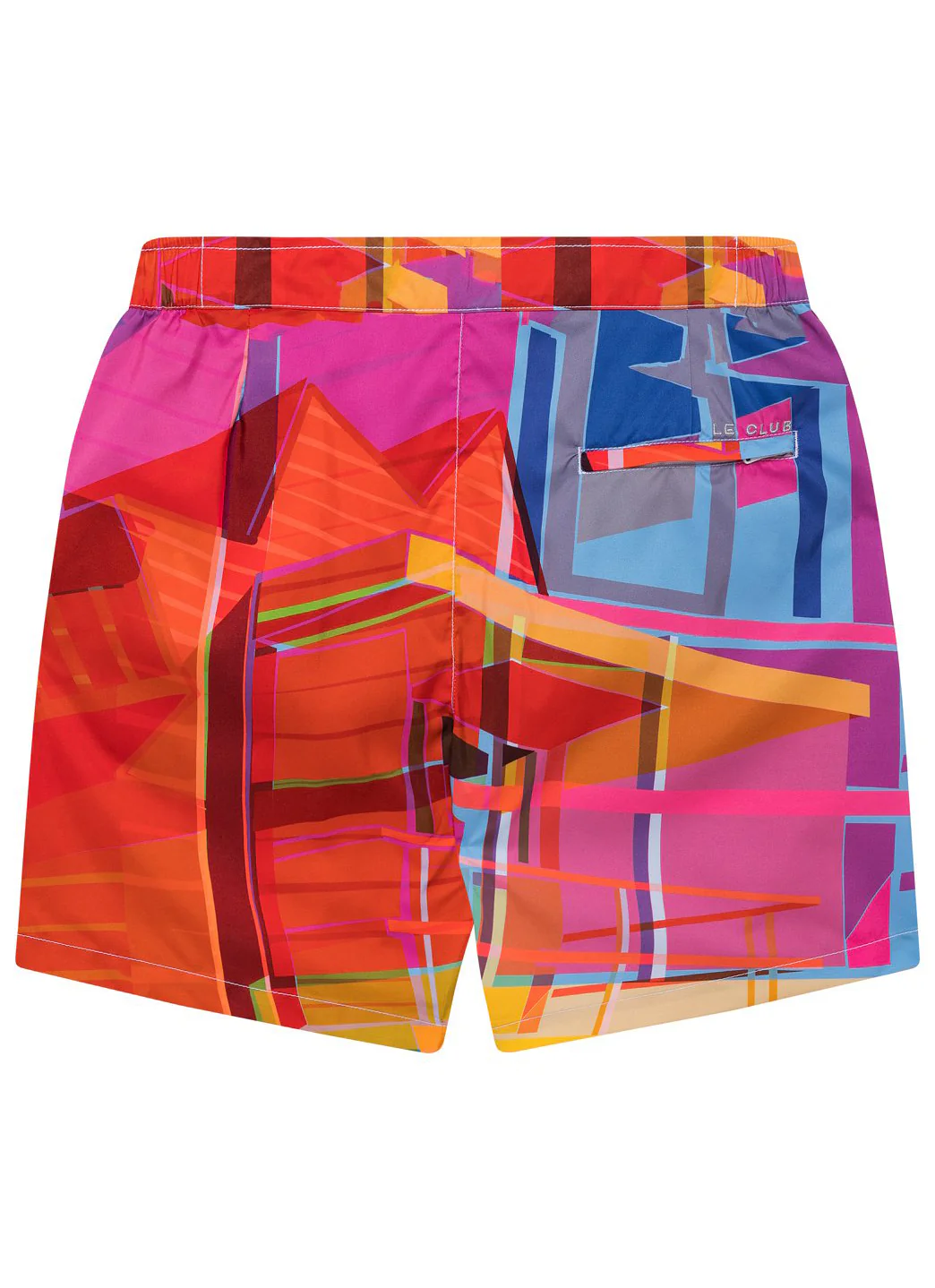 LE CLUB Men's Tower 7 Long Swim Trunks - Image 4