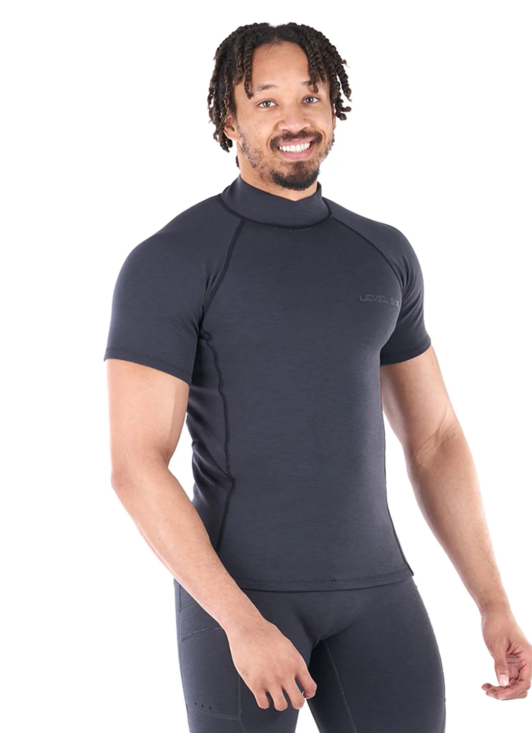 Level Six Men's 0.5mm Jericho Short Sleeve Neoprene Rashguard - Image 2