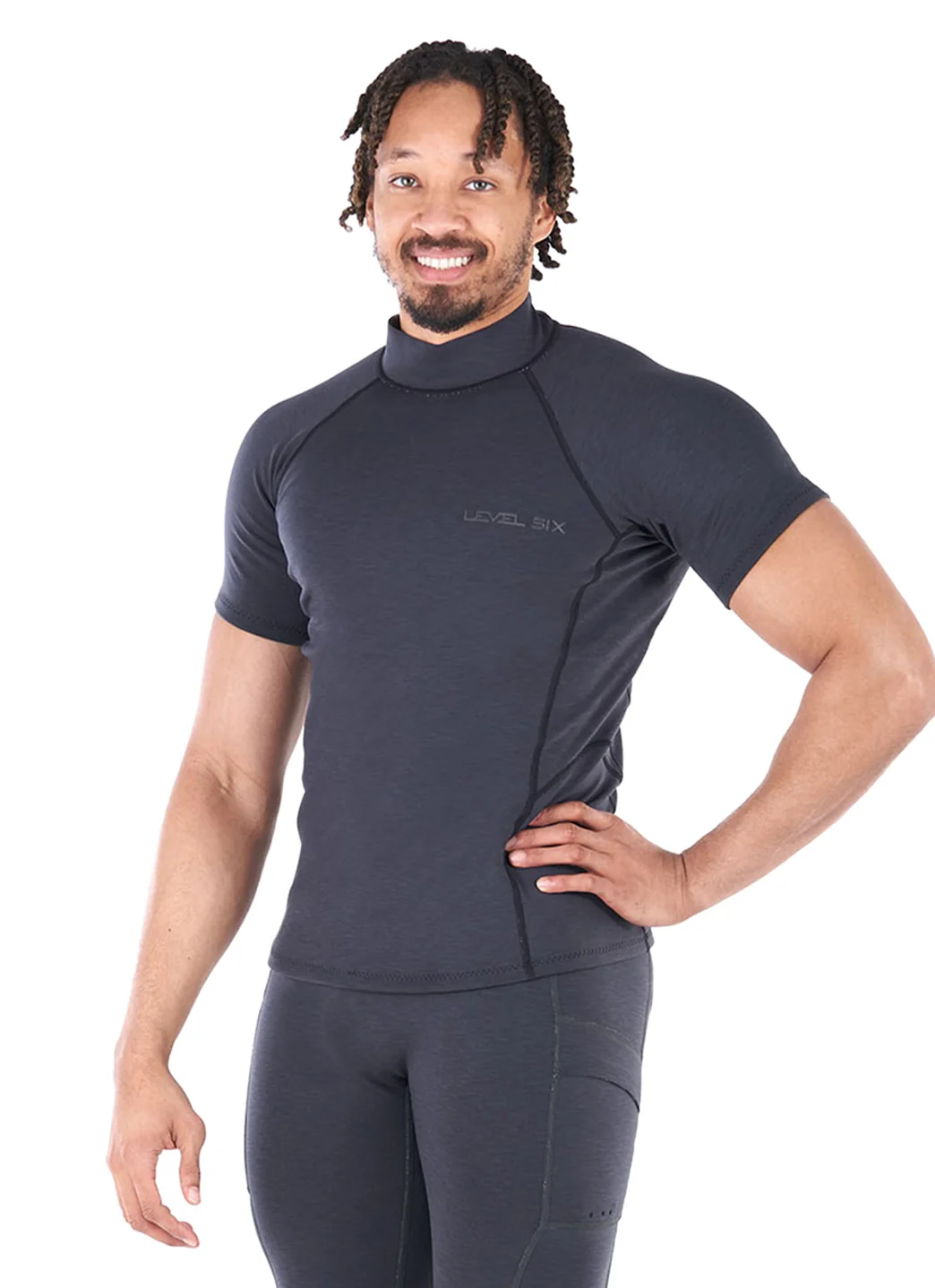 Level Six Men's 0.5mm Jericho Short Sleeve Neoprene Rashguard - Image 6