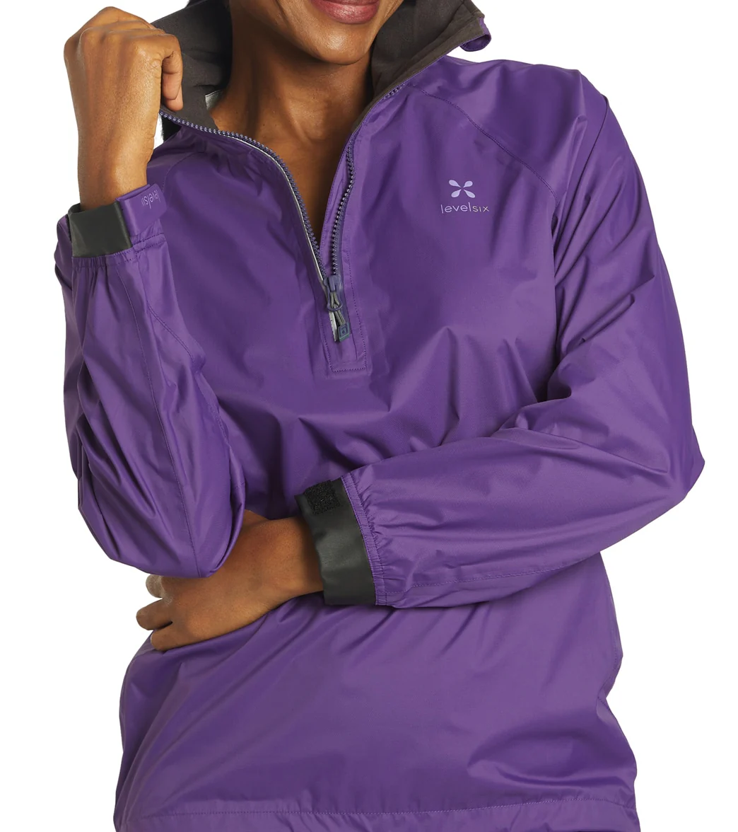 Level Six Women's  Orillia 2.5-ply Waterproof Breathable Long Sleeve Touring Dry Top - Image 6