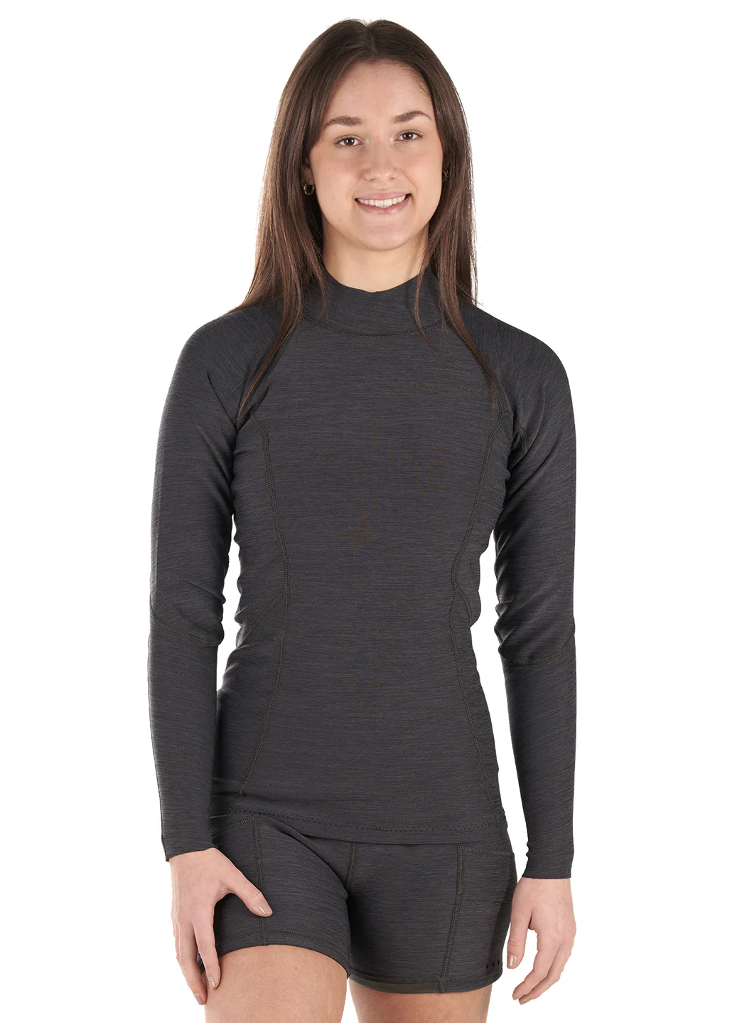 Level Six Women's Sombrio Long Sleeve Neoprene Rashguard - Image 2