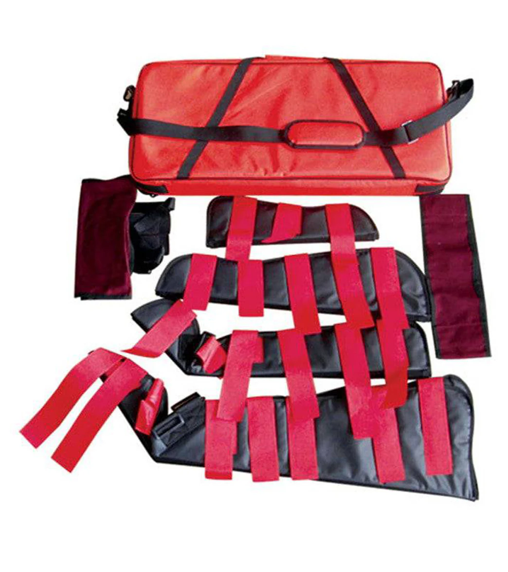 LINE2Design Heavy Duty Emergency Fracture Immobilization Arm and Leg Care Splints with Carrying Case - Image 6