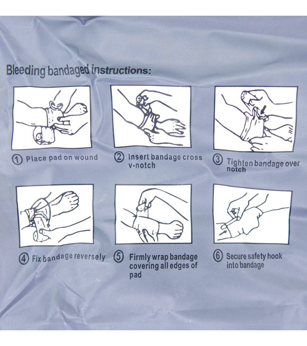 LINE2Design Israeli 4” Compression Bandage, Battle Dressing for First Aid - Image 4