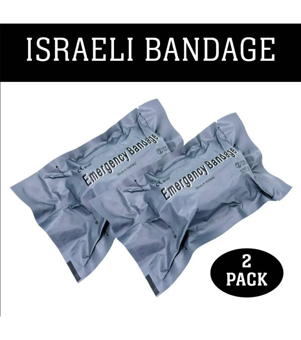 LINE2Design Israeli 4” Compression Bandage, Battle Dressing for First Aid - Image 5