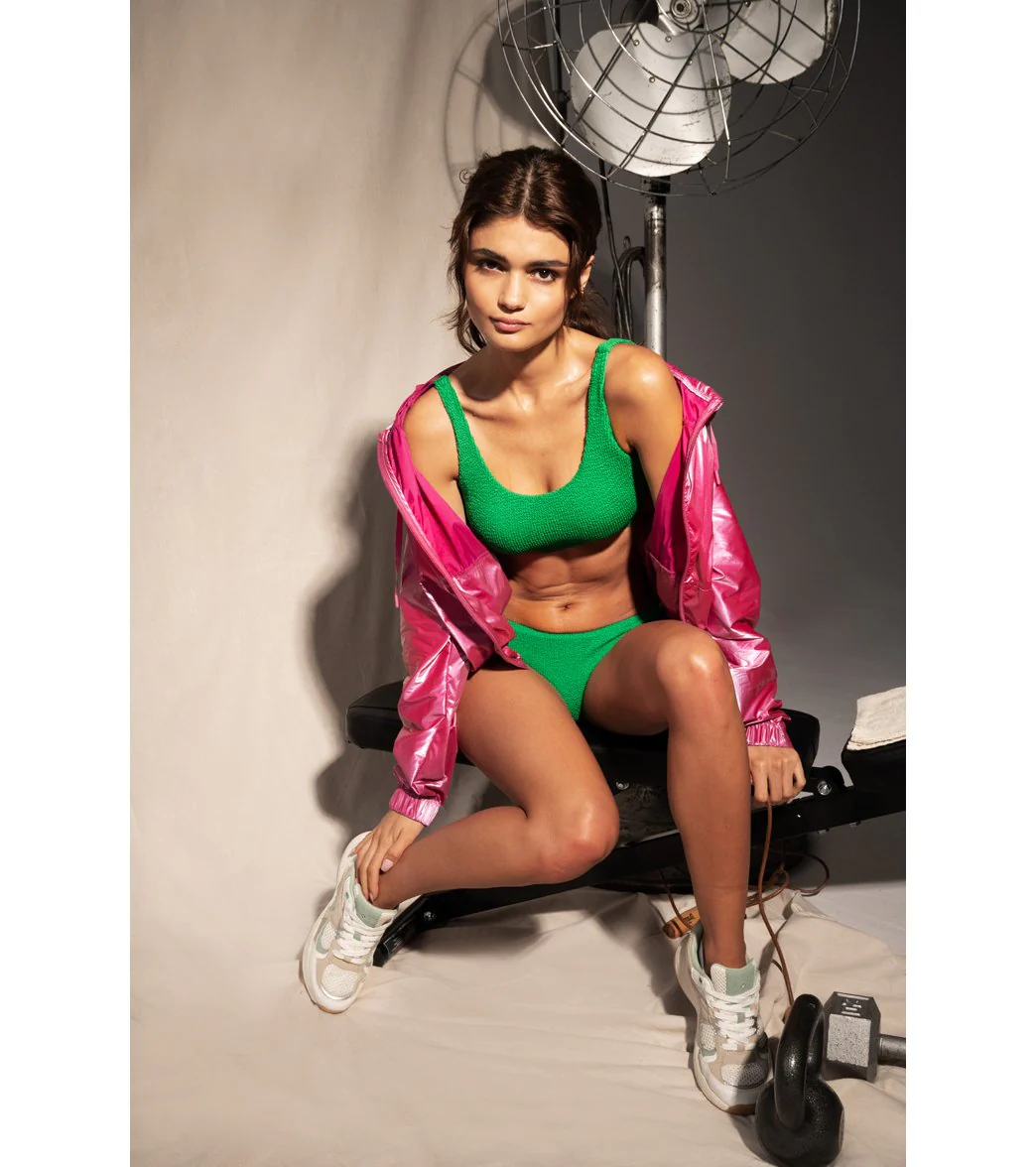 Lole Women's Caribbean Ribbed Bikini Bottom - Image 7