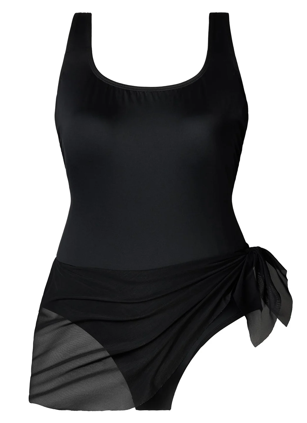 Longitude Women's Long Torso Solitude 2.0 Tie Sash Tank One Piece Swimsuit - Image 6
