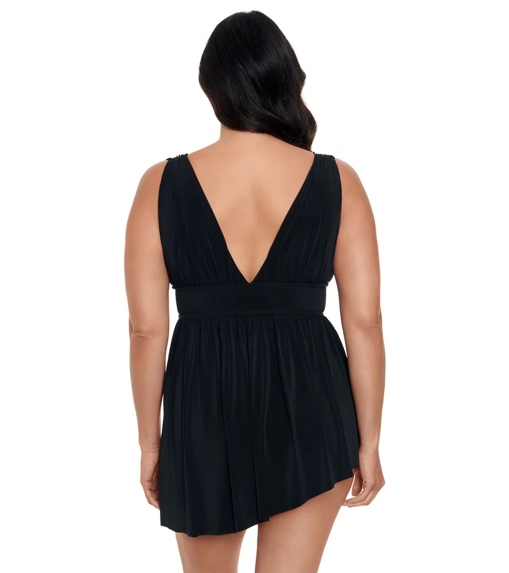 Longitude Women's Night Gala Goddess Flyaway Long Torso Swim Dress - Image 3