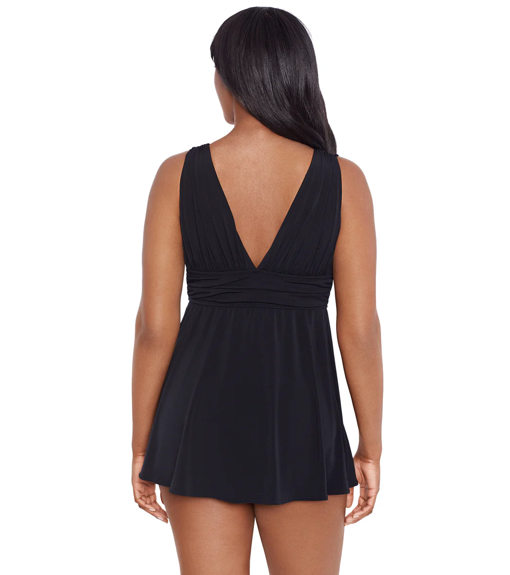 Longitude Women's Night Gala Ruffle Goddess Swim Dress - Image 3