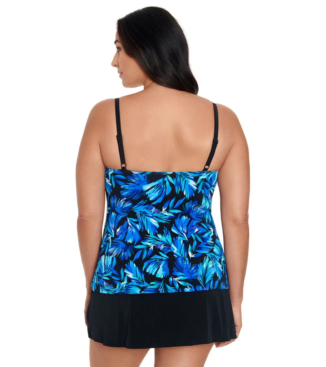 Longitude Women's Toucan Play Faux Ruffle Skirtini One Piece Swimsuit - Image 3