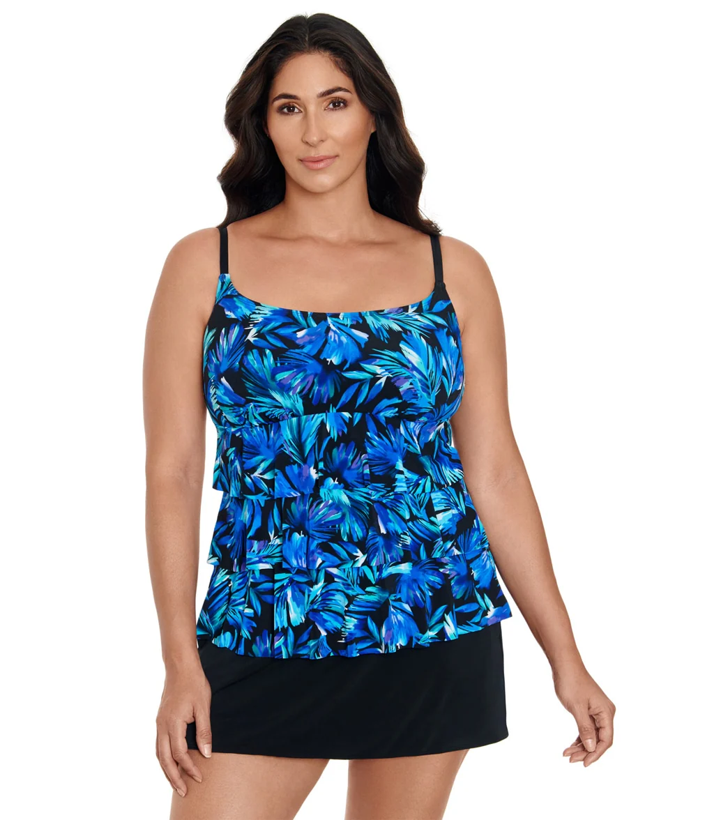Longitude Women's Toucan Play Faux Ruffle Skirtini One Piece Swimsuit - Image 7