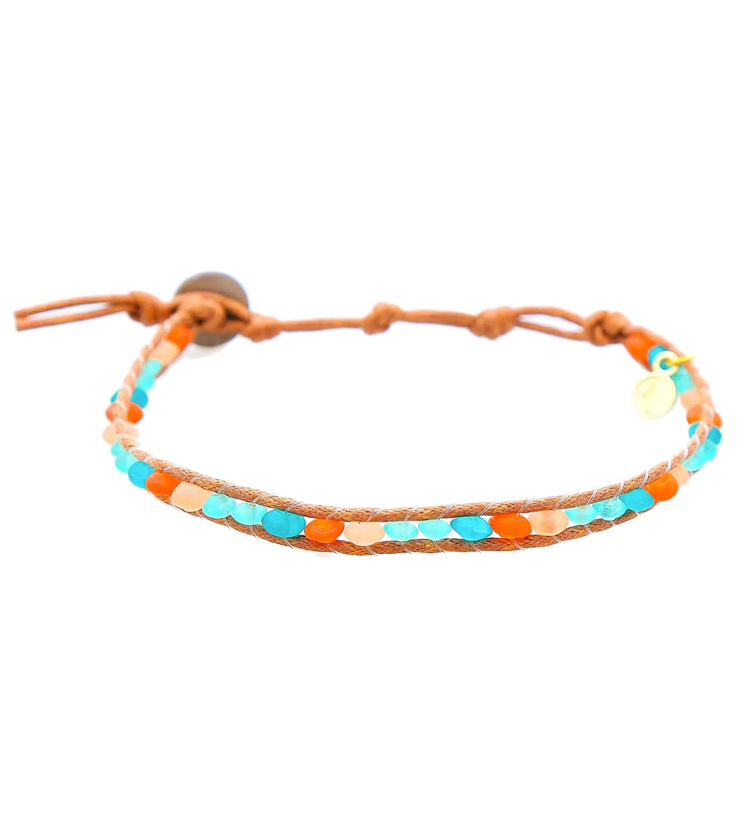 Lotus and Luna Anklet