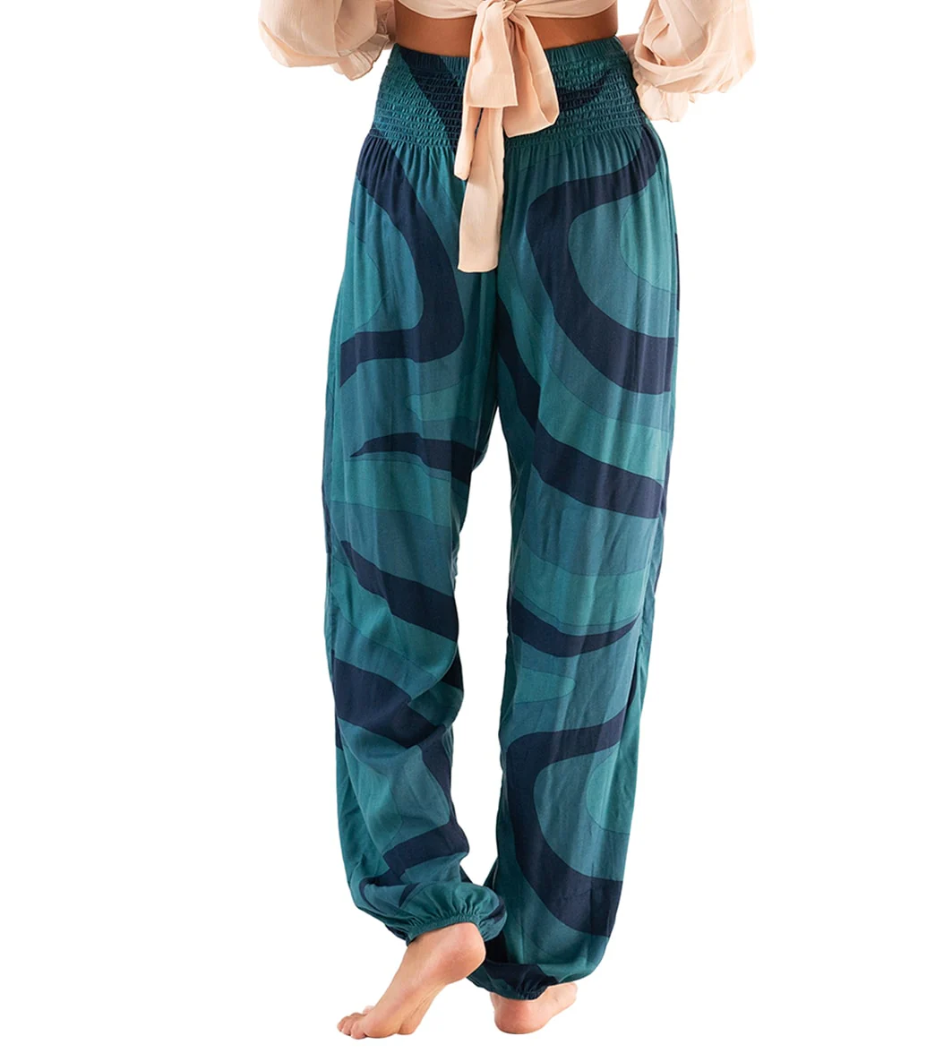 Lotus and Luna Bahama Swirl Harem Pant - Image 2
