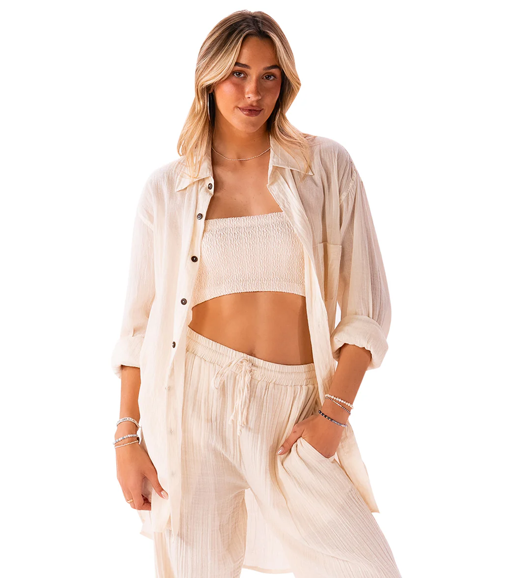 Lotus and Luna Boyfriend Button Up - Image 11