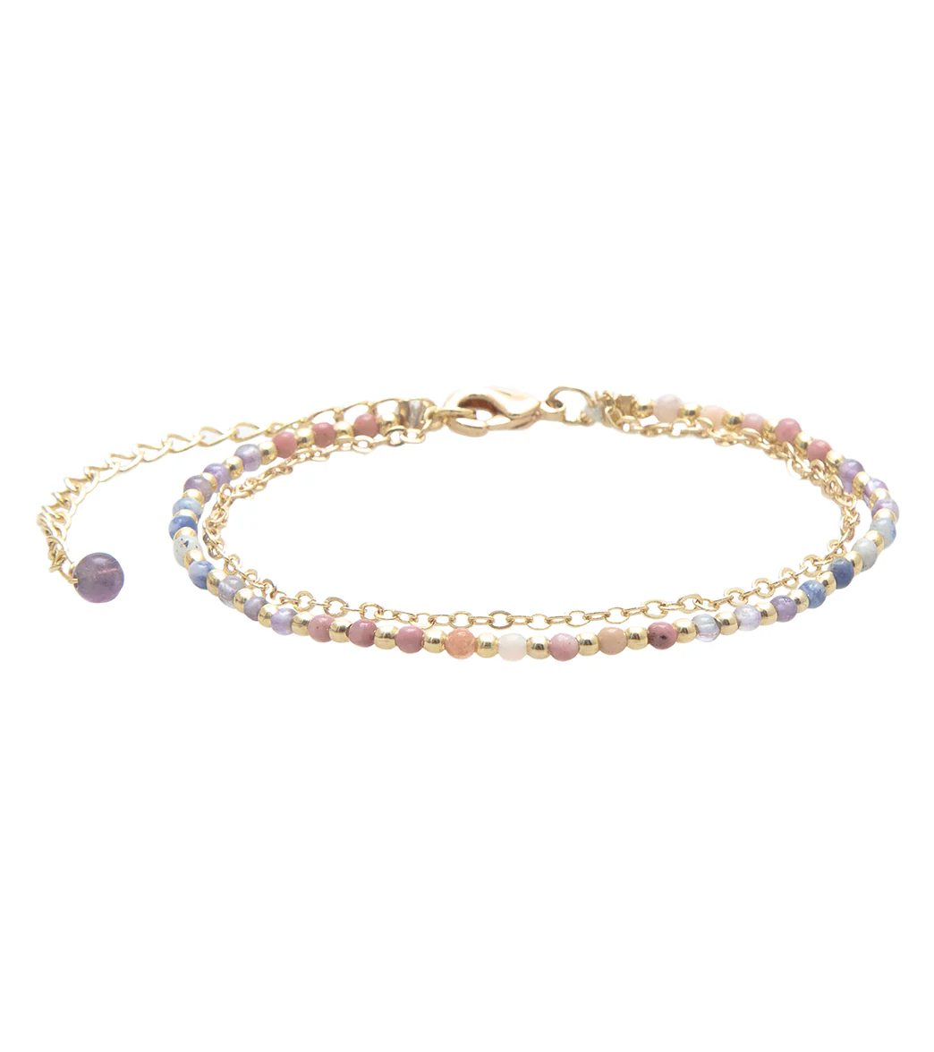 Lotus and Luna Energy Healer Amethyst Bracelet - Image 7