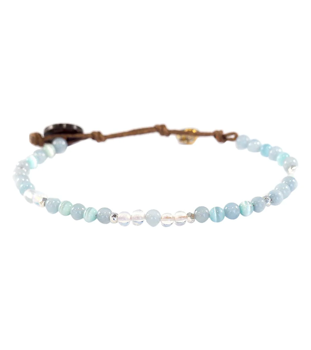 Lotus and Luna Intuition + Inner Peace Healing Bracelet - Image 4