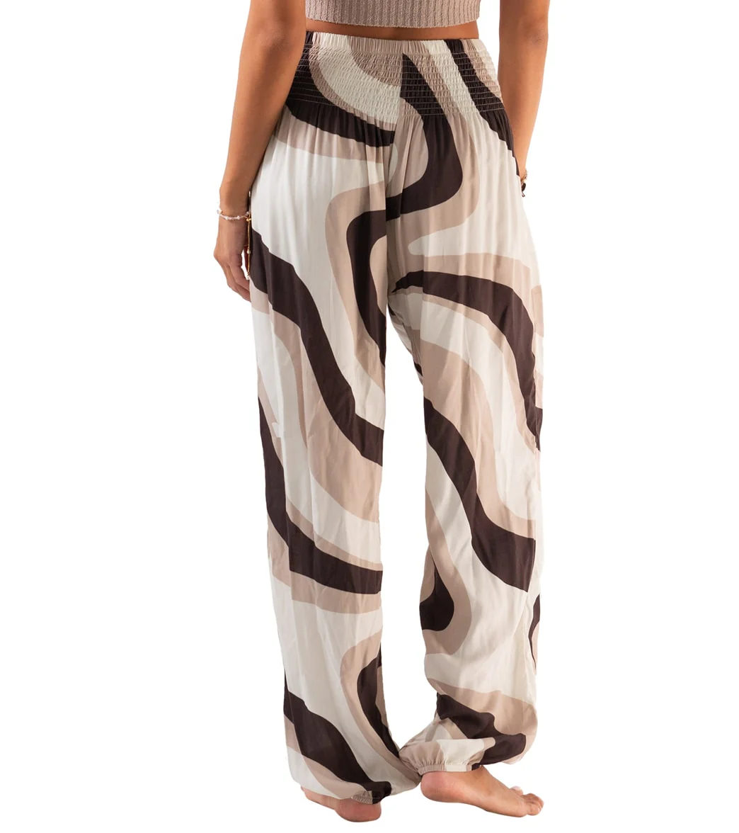 Lotus and Luna Latte Swirl Harem Pant - Image 2