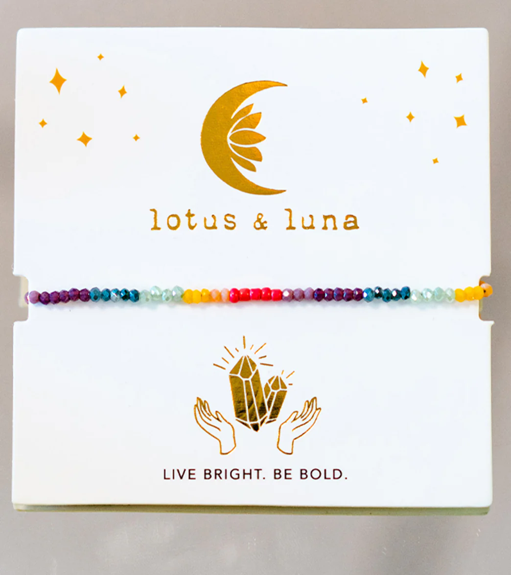 Lotus and Luna Live Bright, Be Bold Goddess Bracelet - Image 3