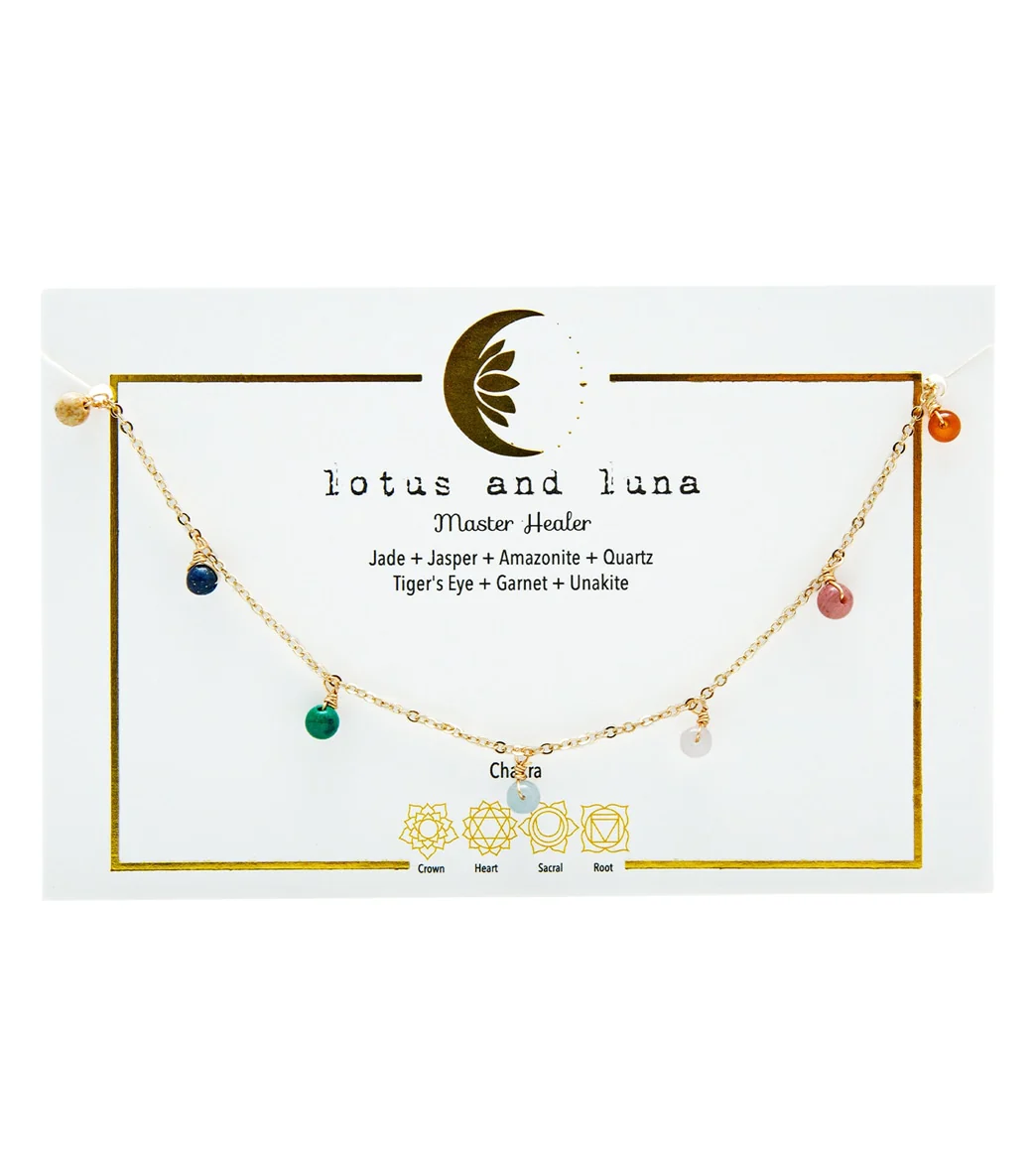 Lotus and Luna Master Healer Dewdrop Necklace - Image 2
