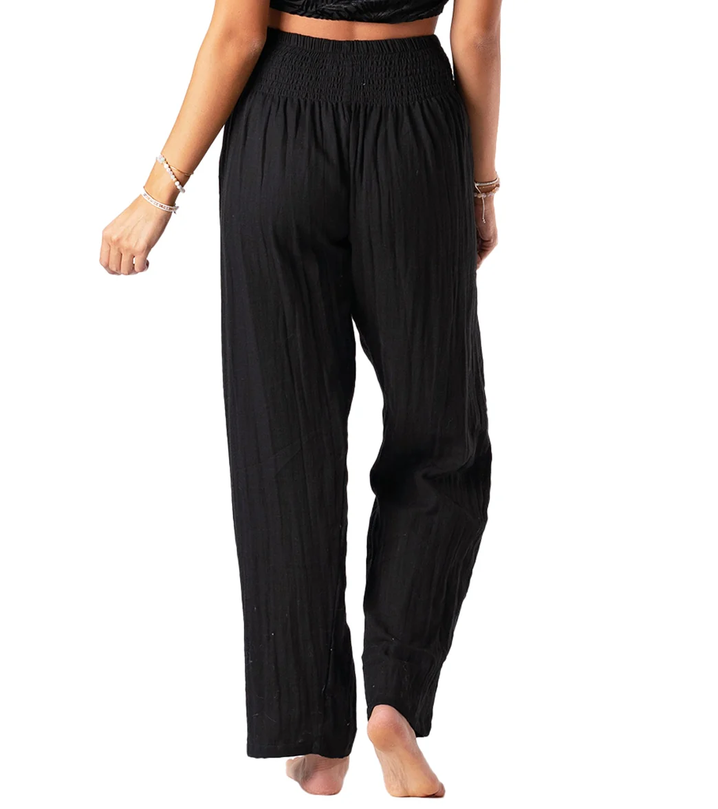 Lotus and Luna Solid Wide Leg Pant - Image 3