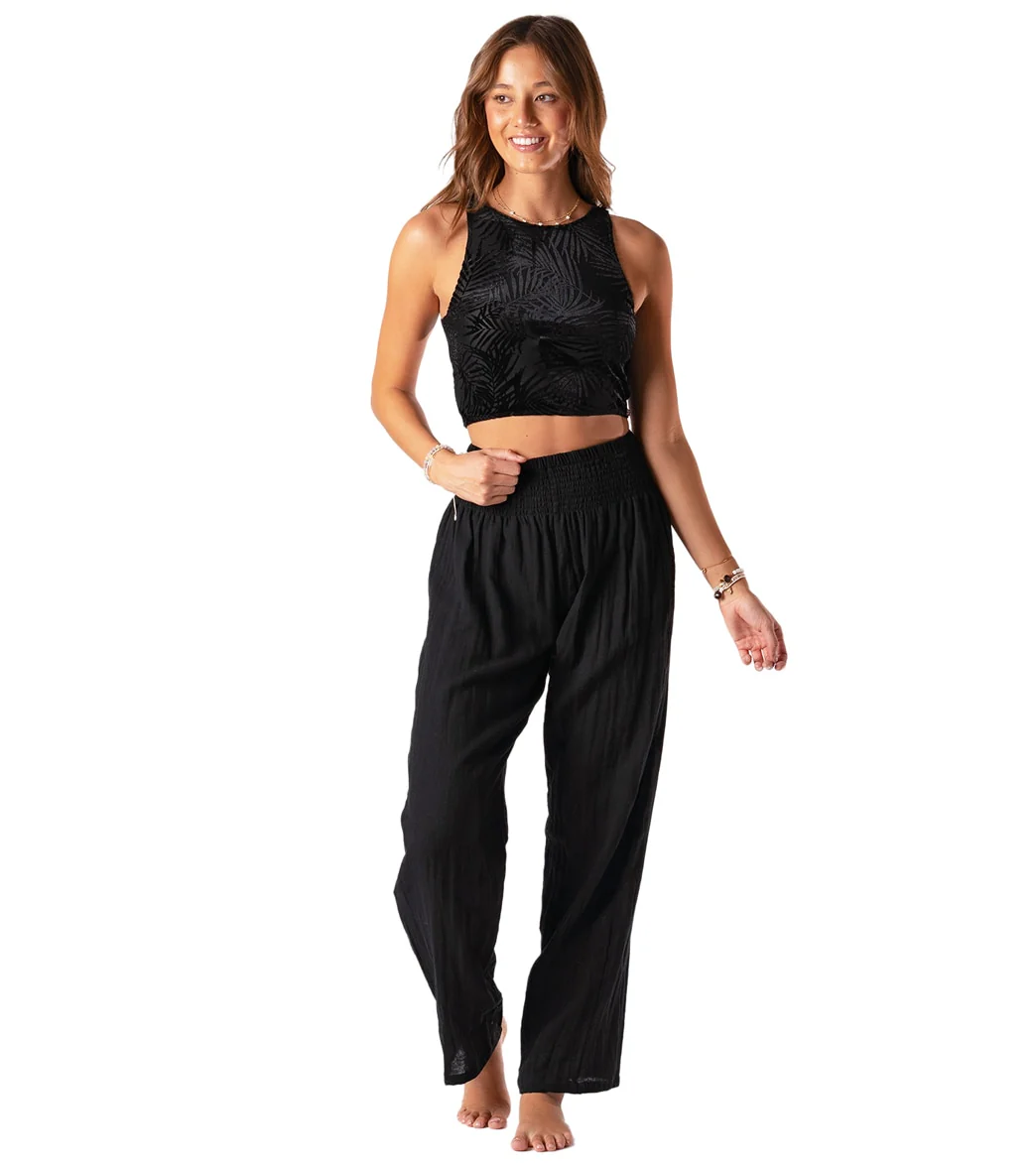 Lotus and Luna Solid Wide Leg Pant - Image 4