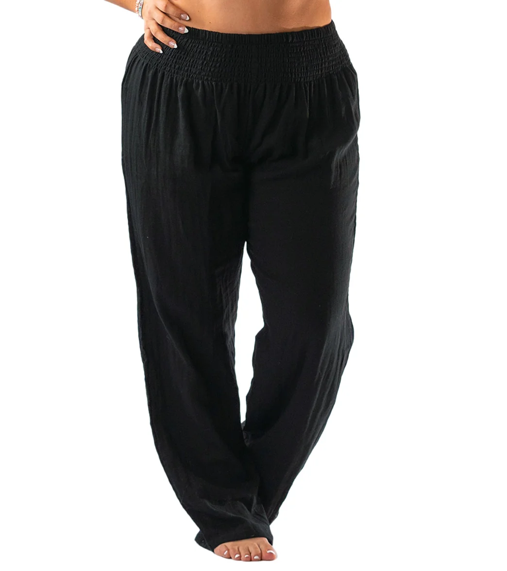 Lotus and Luna Solid Wide Leg Pant - Image 5