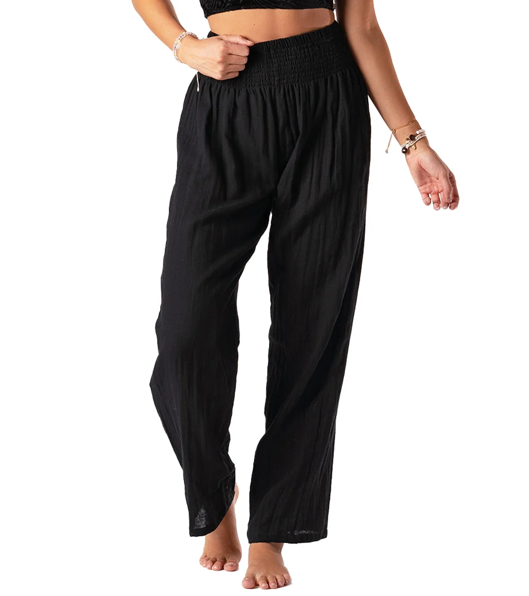 Lotus and Luna Solid Wide Leg Pant - Image 7