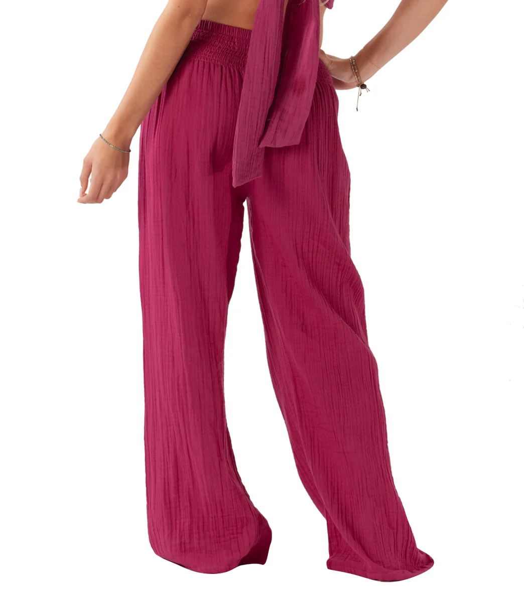 Lotus and Luna Wide Leg Cotton Pants - Image 8