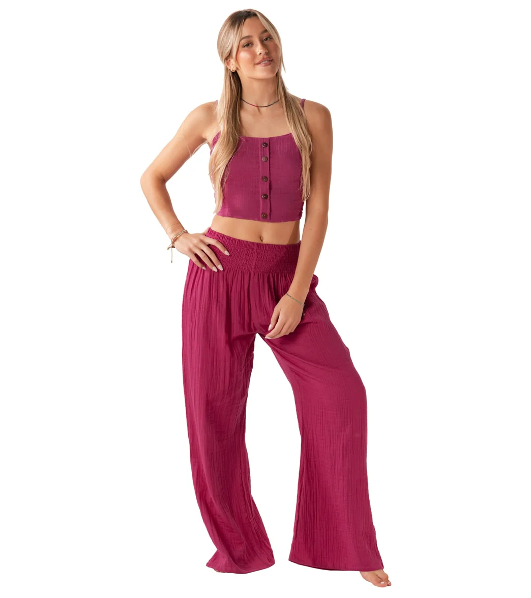 Lotus and Luna Wide Leg Cotton Pants - Image 9