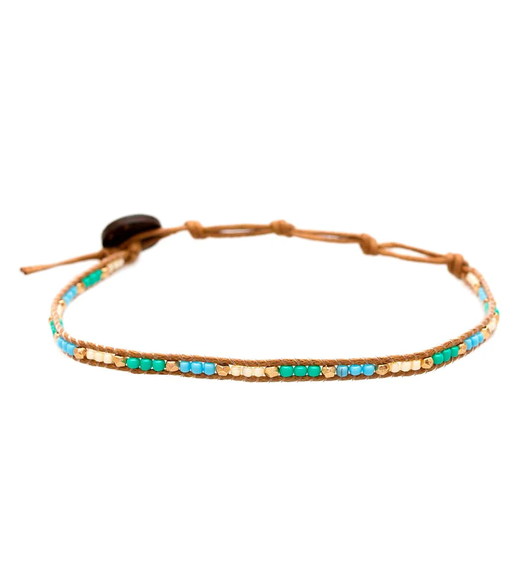 Lotus and Luna Wonder Wave Anklet