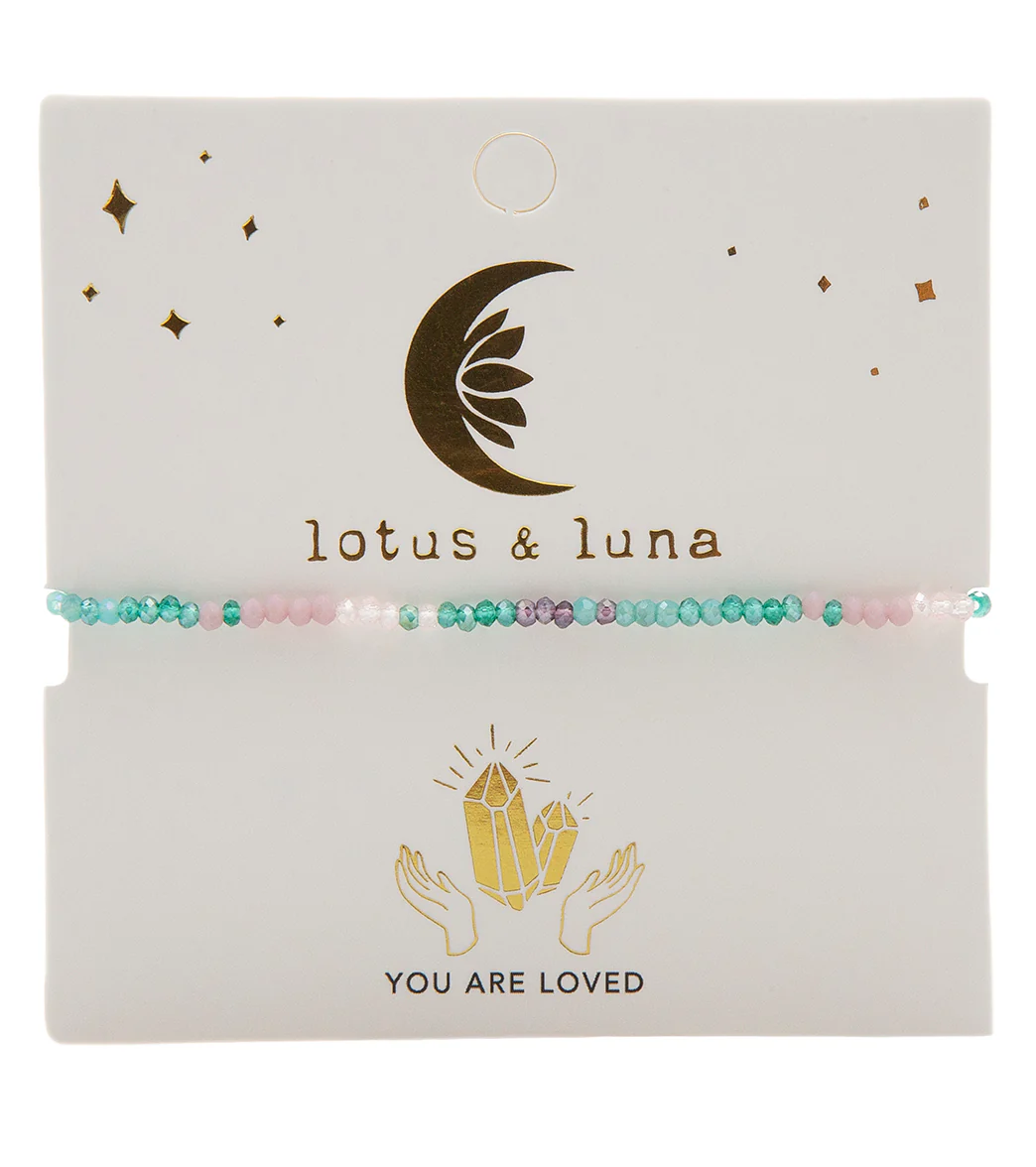 Lotus and Luna You Are Loved Goddess Bracelet - Image 3