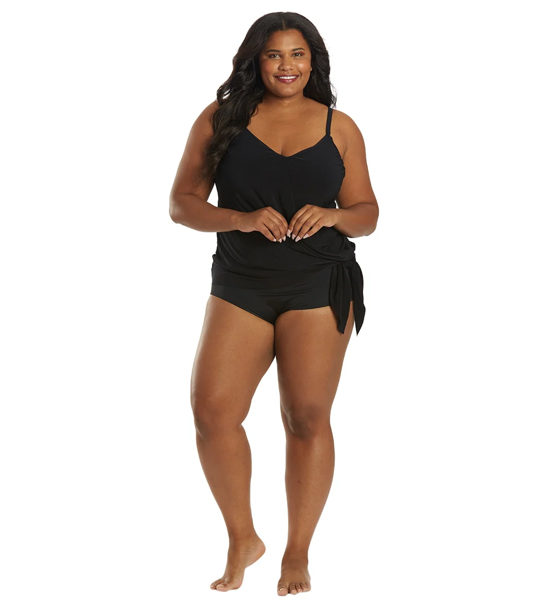 Magicsuit by Miraclesuit Plus Size Alex Tankini Top - Image 16