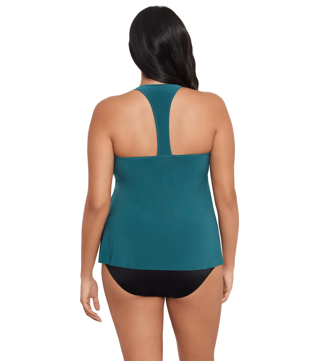 Magicsuit by Miraclesuit Plus Size Taylor Tankini Top - Image 3